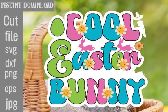 Cool Easter Bunny Retro Easter SVG Review