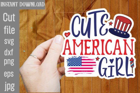 Cute American Girl SVG Cut File Review