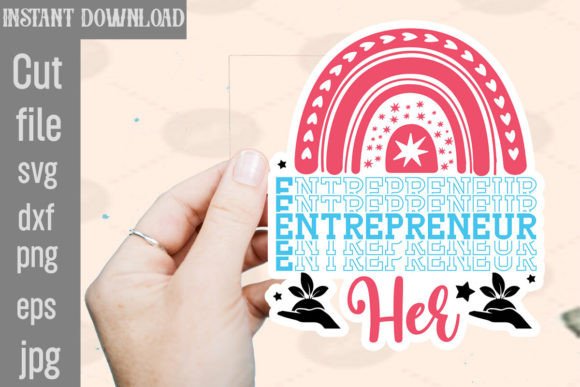 Entrepreneur Her SVG Stickers Review
