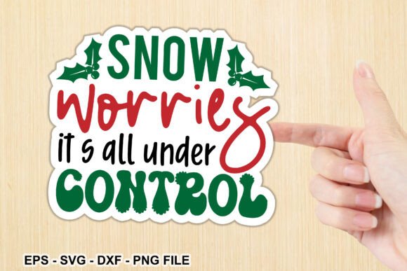 Funny Christmas Sticker Design Review