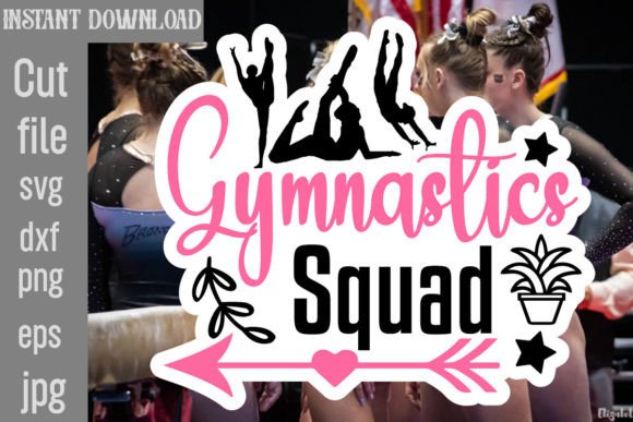 Gymnastics Squad SVG Cut File Review