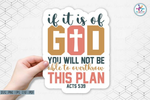 If It is of God You Will Not Be Able to
