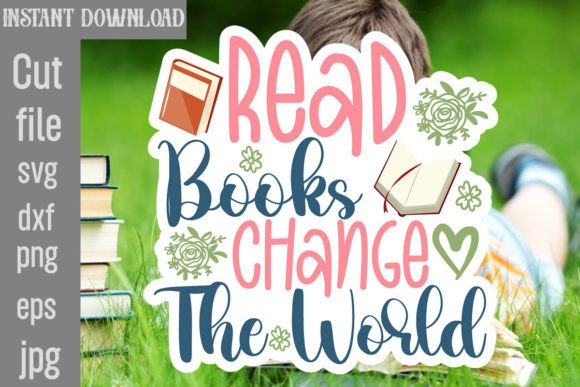 Read Books Change the World SVG Cut File Review