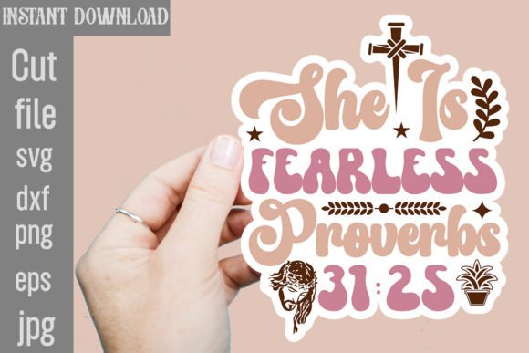 She is Fearless Proverbs 31 25 SVG Review