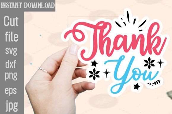 Thank You SVG Stickers Embroidery Review