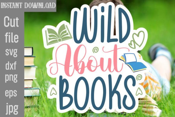 Wild About Books SVG Cut File Review